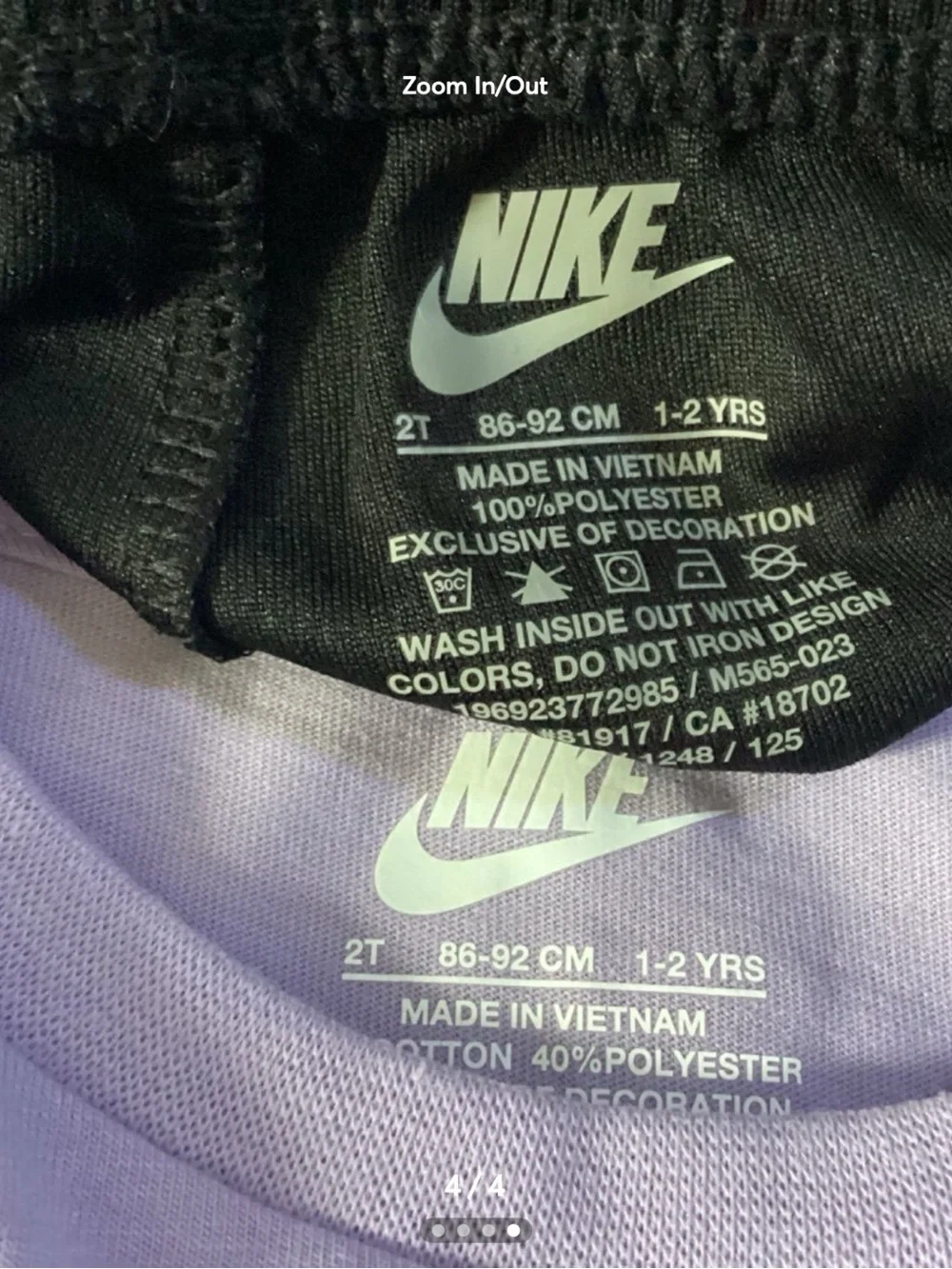 Nike shorts set toddler girl size 2T(NWT) ~PRICE IS FIRM, NO OFFERS~ - Picture 4 of 4